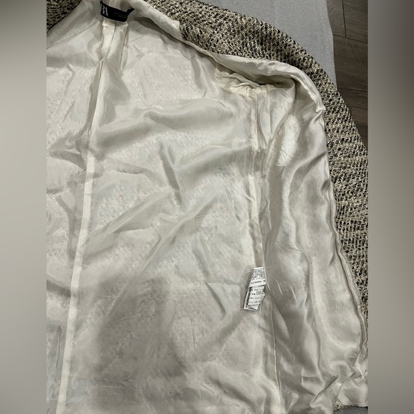 [S] Zara Women Double-breasted tweed Blazer - Picture 10 of 12